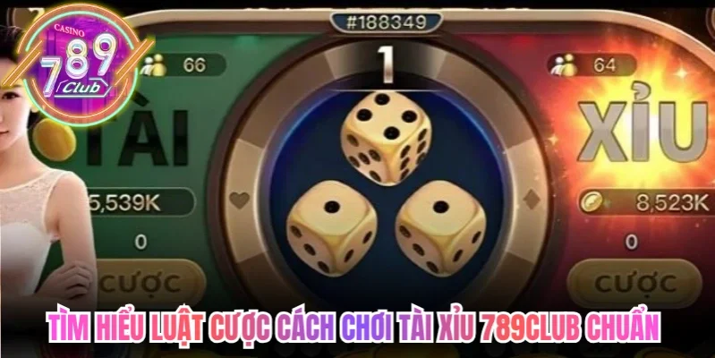 Tìm hiểu luật cược cách chơi tài xỉu 789club chuẩn