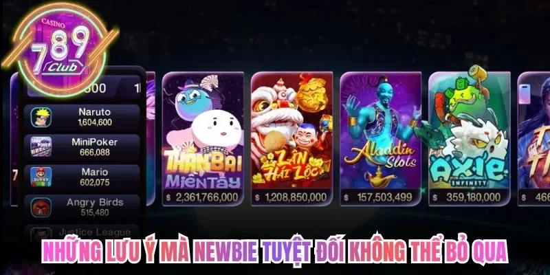 Những lưu ý mà newbie tuyệt đối không thể bỏ qua